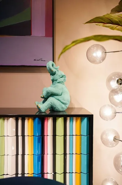 Skarbonka HAPPY ELEPHANT 39 - niebieski