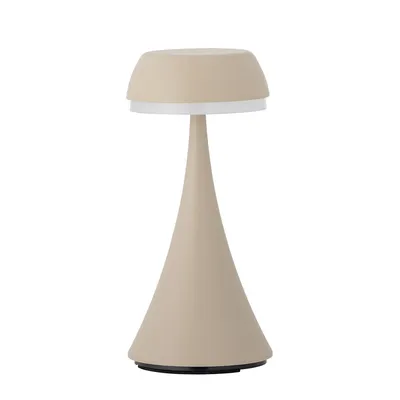 Pepple Portable Lampe, Rechargeable, Nature, Aluminum D8xH17,5 cm