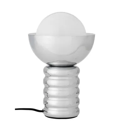 Spike Table lamp, Silver, Metal D20xH32 cm
