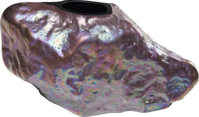 Wazon szklany LAVA 17 cm - wielokolorowy