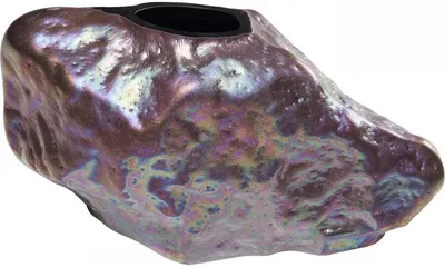 Wazon szklany LAVA 17 cm - wielokolorowy