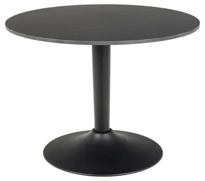 Stolik okrągły MALTA 60 cm - czarny