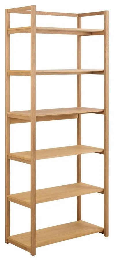 Regał LUDZA 199 cm - dąb