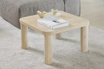 Stolik kawowy SOLANO 60x60 - trawertyn