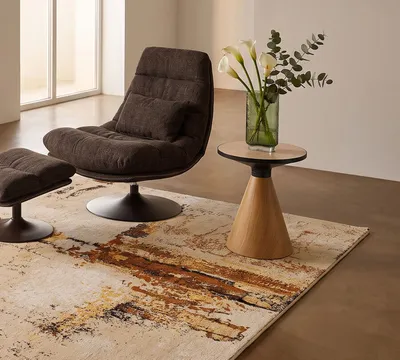 Dywan DUST 170x240 - złoty