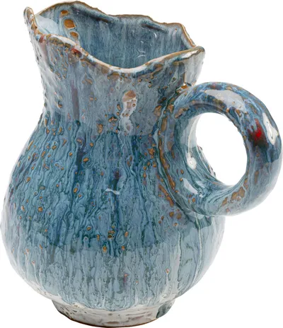 Dzbanek MINA 18 cm - niebieski