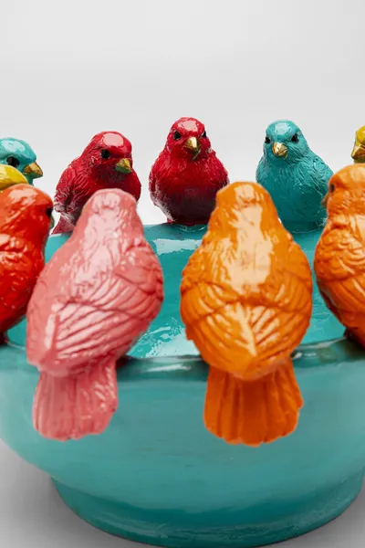 Miska dekoracyjna BIRDS GOSSIP - wielokolorowy