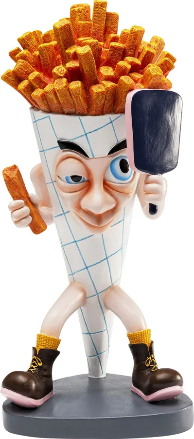 Figurka dekoracyjna FRENCH FRIES 44.5 cm - wielokolorowy