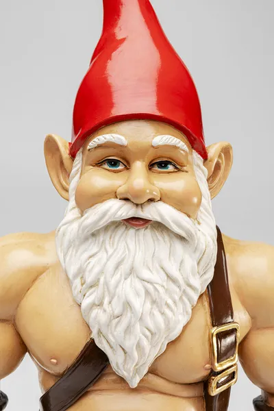 Figurka dekoracyjna GNOME MUSCLE 60 cm - wielokolorowy