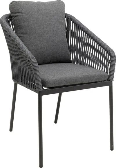 Krzesło ogrodowe CYPRUS - szary