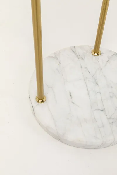 Lampa podłogowa SUPERNOVA AMBER - złoty