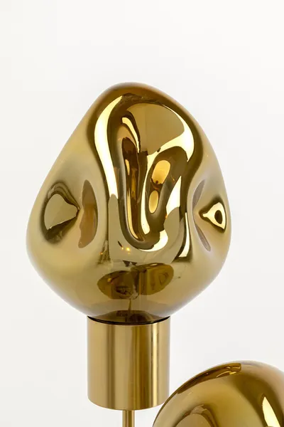 Lampa podłogowa SUPERNOVA AMBER - złoty