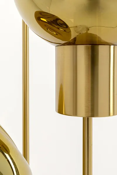 Lampa podłogowa SUPERNOVA AMBER - złoty