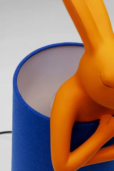 Lampa stołowa ANIMAL RABBIT 50 cm - pomarańczowy/niebieski