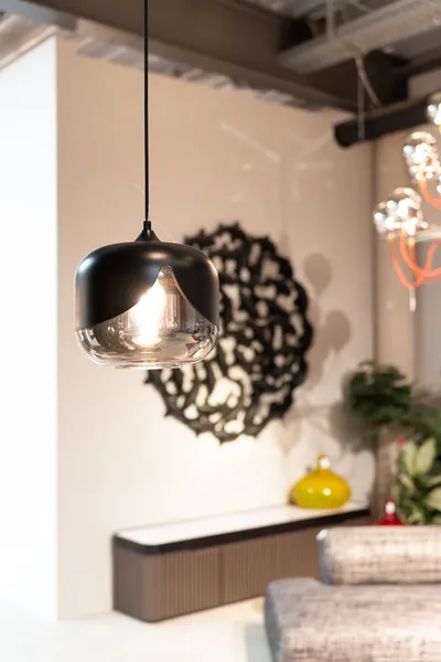 Lampa wisząca SMOKE GOBLET - czarny