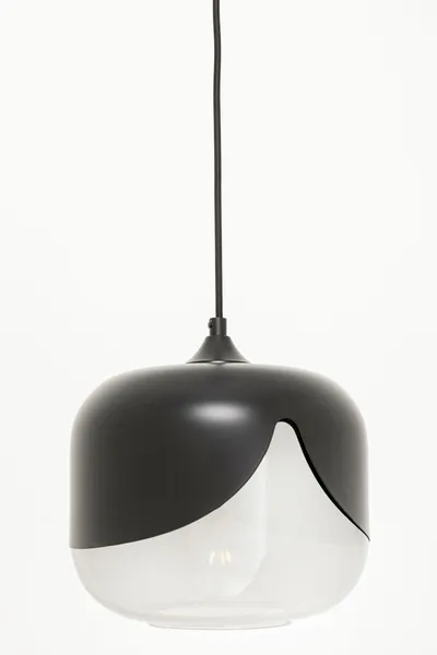Lampa wisząca SMOKE GOBLET - czarny