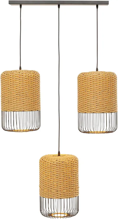 Lampa wisząca ALOHA DROP 142 cm - naturalny