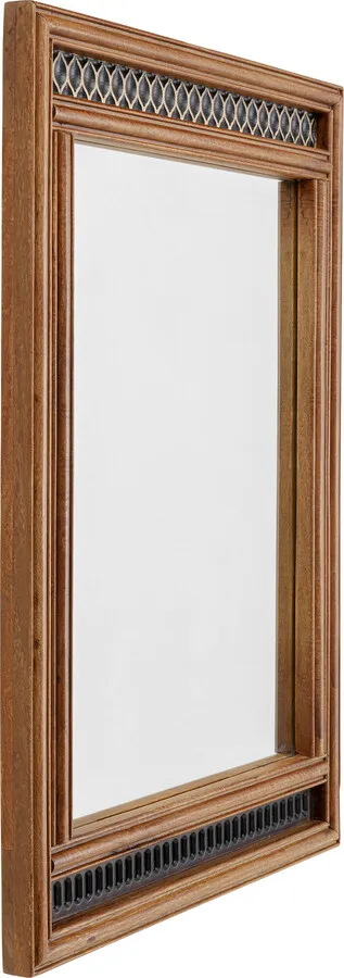 Lustro ścienne GINO 70x100 - brązowy