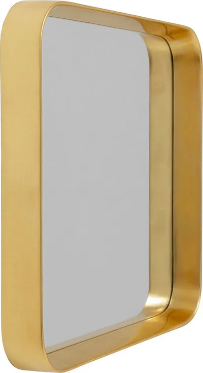 Lustro ścienne VINCENZA 63x63 - złoty