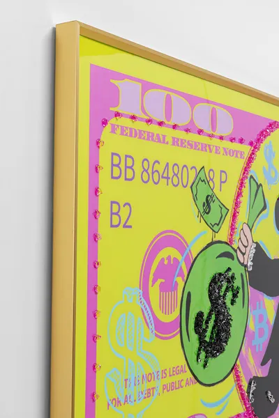 Obraz GRAFFITI MONEY 160x70