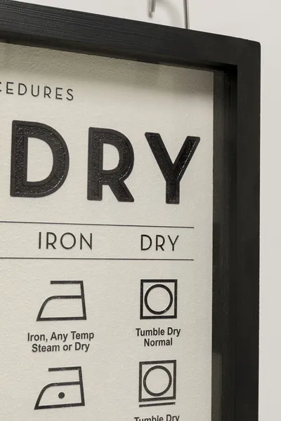 Obraz LAUNDRY 41x61