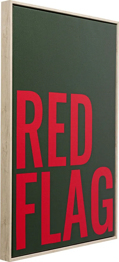 Obraz RED FLAG 40x60