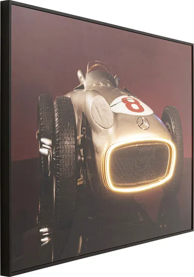 Obraz RACING CAR LED 120x80