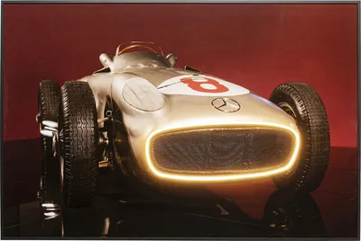 Obraz RACING CAR LED 120x80