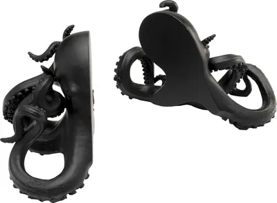 Podpórki na książki OCTOPUS - czarny