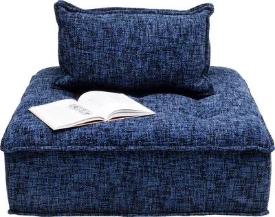 Element sofy modułowej PORTOFINO - niebieski