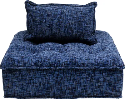 Element sofy modułowej PORTOFINO - niebieski
