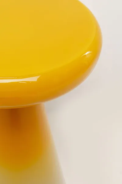 Stolik pomocniczy okrągły RICI COLORE 30 cm - żółty