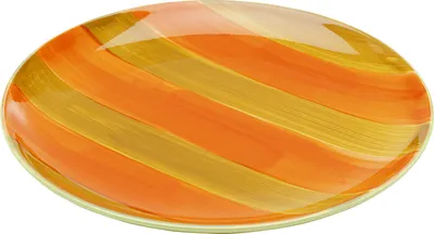 Talerz deserowy CAPRI 20 cm - pomarańczowy/żółty
