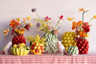 Wazon FRUIT PARADE 20 cm - wielokolorowy