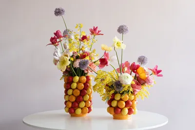 Wazon FRUIT PARADE 20 cm - wielokolorowy