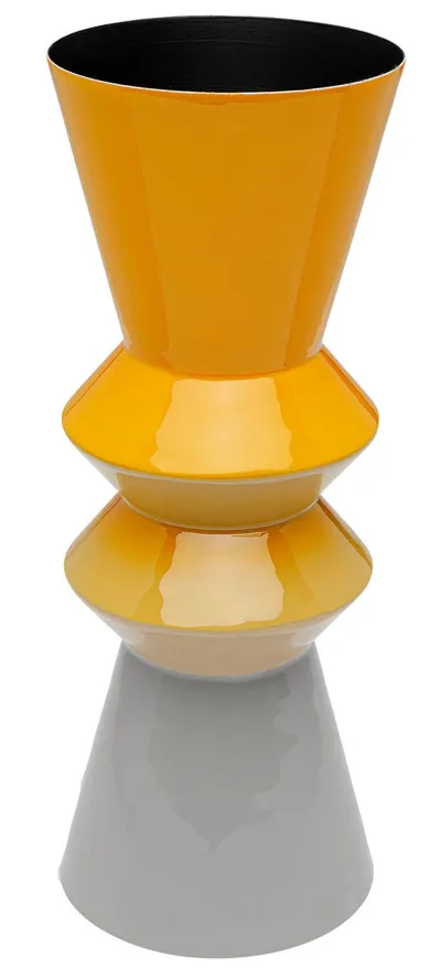 Wazon RICI SWING 35 cm - żółty