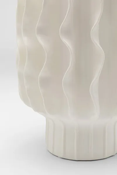 Wazon z porcelany VIENTO 26 cm - biały