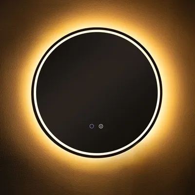 Lustro okrągłe z podświetleniem LED D3004-60 - lustrzany