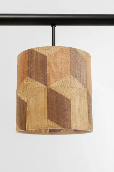 Lampa wisząca PARECHI TEXTURE - brązowy/beżowy