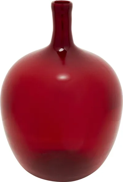 Wazon szklany SALUT 60 cm - czerwony