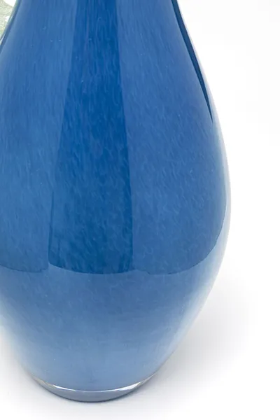 Wazon szklany SINA 32 cm - niebieski