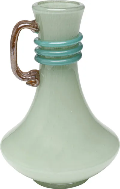 Wazon szklany SINA 25 cm - zielony