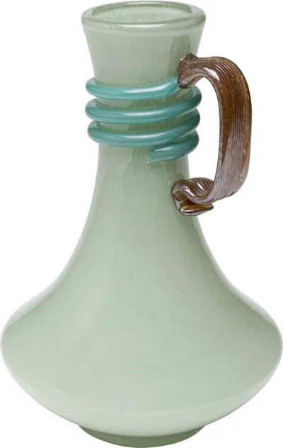 Wazon szklany SINA 25 cm - zielony