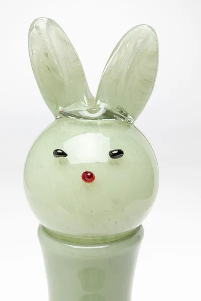 Wazon z korkiem TOJA FACE 41 cm - zielony
