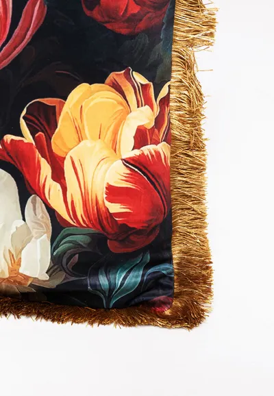 Poduszka dekoracyjna PEONY ROSE 45x45 - wielokolorowy