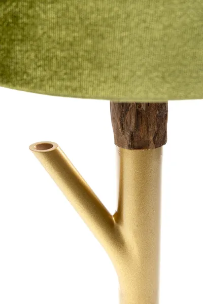 Lampa stołowa TWIG - zielony/złoty
