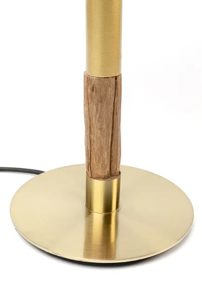 Lampa stołowa TWIG - zielony/złoty