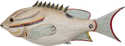 Dekoracja ścienna FISHY 40 cm - wielokolorowy