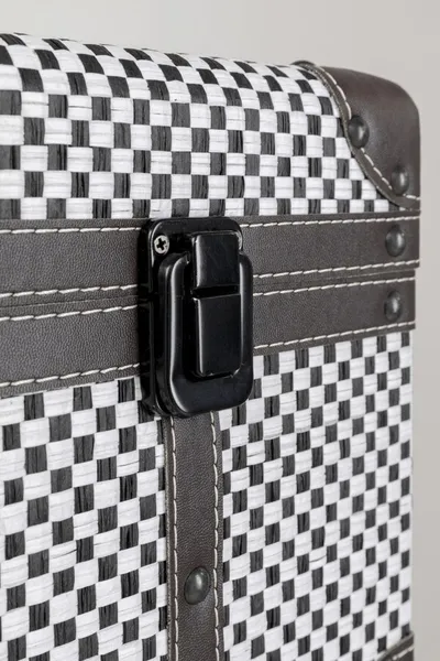 Zestaw 4 kufrów ESPRESSO - czarno-biały