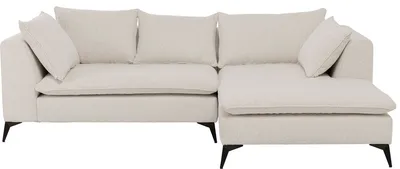 Sofa narożna Jimmy kremowa prawa